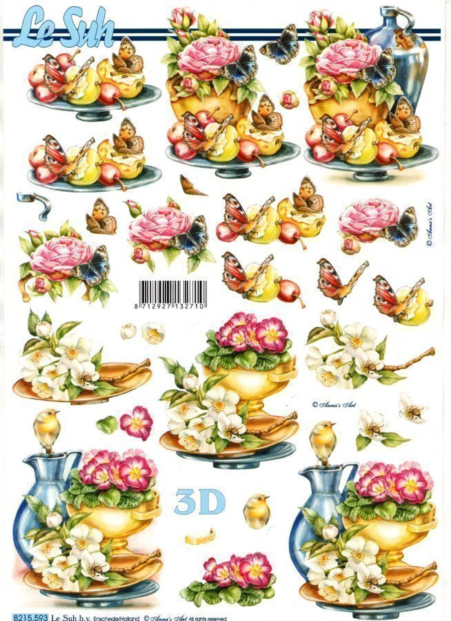 3D  "°°RUUSUJA, PERHOSIA & KESÄOMPPUJA°°" /Le Suh