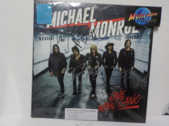 MICHAEL MONROE - ONE MAN GANG UUSI LP + 4 NIMMARIA