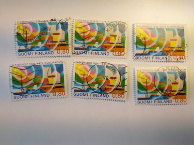 Postimerkki Yleisradio 1926 - 1976