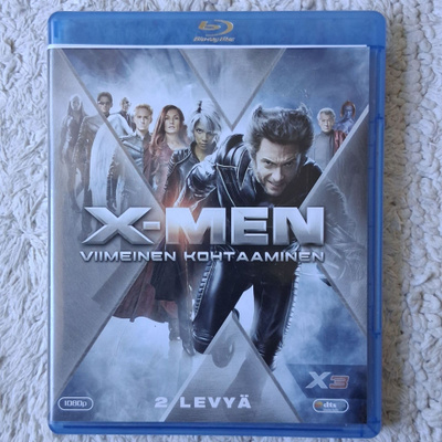 X-men - viimeinen kohtaaminen, 2 x blu-ray