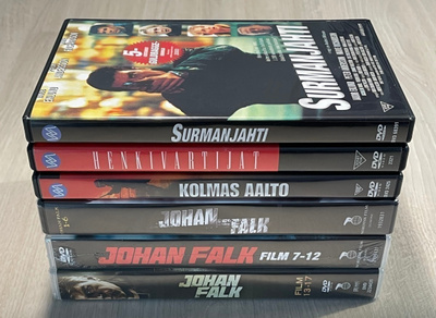 Johan Falk -kokoelma (1999-2015) kaikki elokuvat (22DVD)