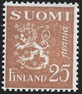 1930 M-30 L 25 p hyvin vaal kellanrusk ** Lape 146 c SP Lm4