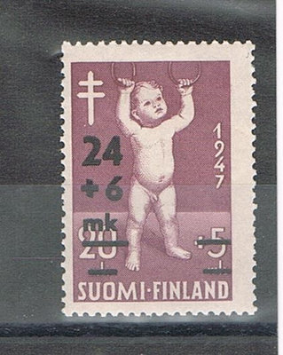 1948  TUB 24+6/20+5mk  II (Lape 7e)  ++