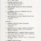 IHME JA KUMMA Lastenlauluja, C-kasetti 1989? Matti Pellonpää - pikkukuva 2