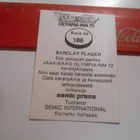 SEMIC Olympia-MM-72 #186 Barclay Plager St. Louis NHL - pikkukuva 2