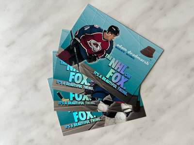 1995-96 Skybox Impact NHL on Fox kortteja 0,50e/kpl