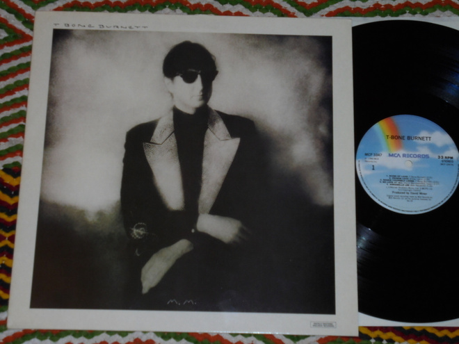 T-BONE BURNETT - s/t - LP 1986 blues rock EX