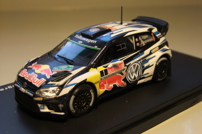 Volkswagen polo R WRC -16 S.Ogier 1:43 ALE!