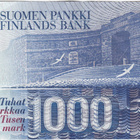 1000 Markkaa 1986 Litt.A kl.5 - pikkukuva 2