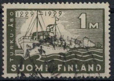 1929 Turku 1 mk o