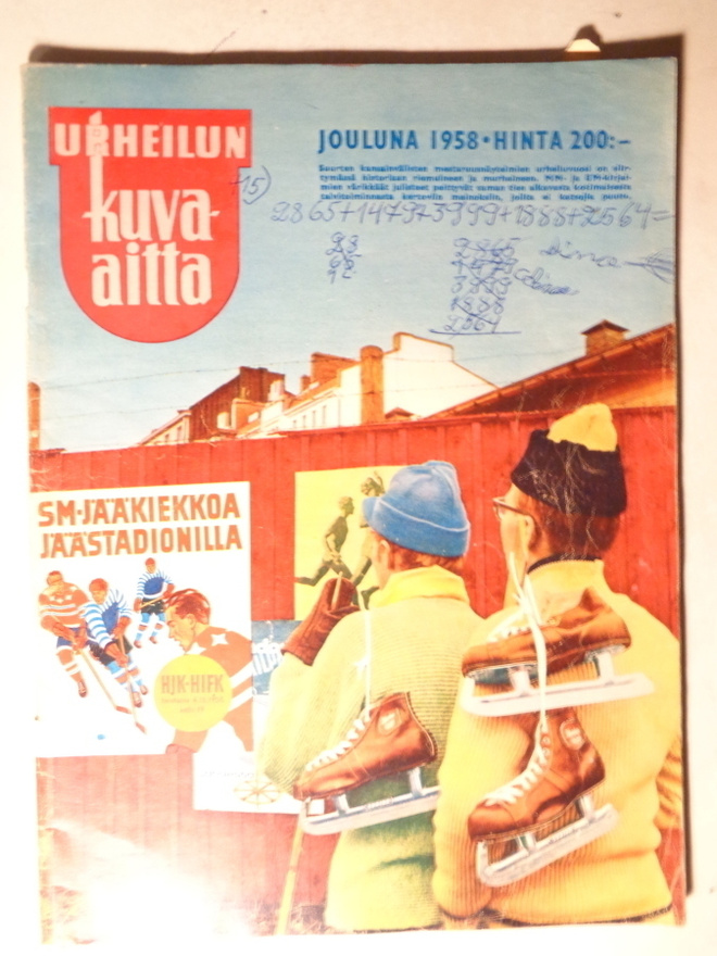 Urheilun Kuva-Aitta Nro 9/1958 (25.1)