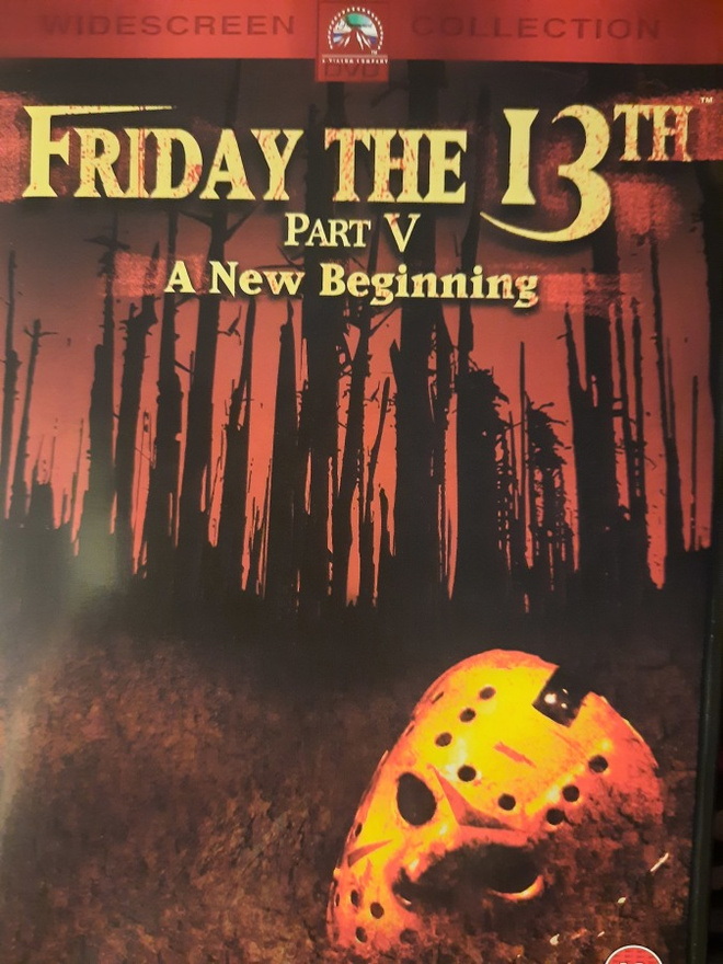 FRIDAY THE 13. PART 5, A NEW BEGINNING DVD