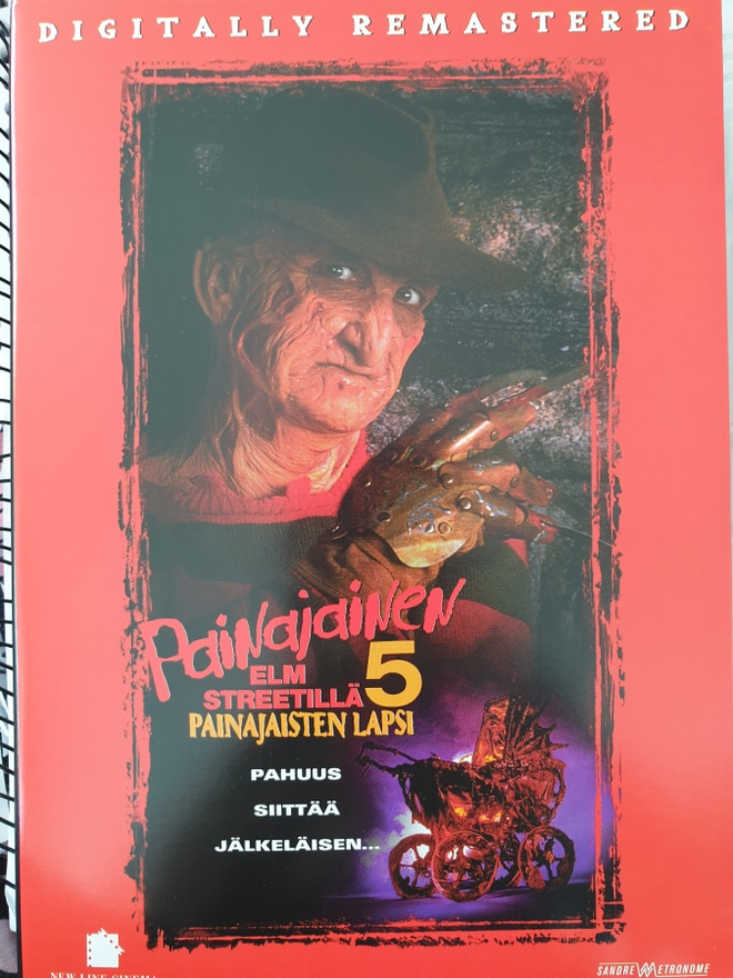 PAINAJAINEN ELM STREETILLÄ 5  DVD