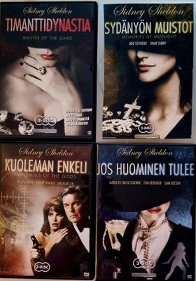 4 SIDNEY SHELDON MINISARJAA DVD