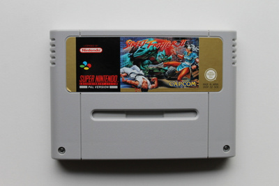SNES Street Fighter II (SCN) (L)