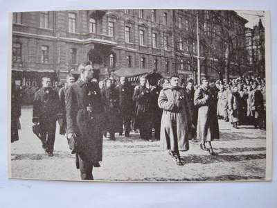 VANHA Postikortti Helsinki Venäjän Vallankumous 1917