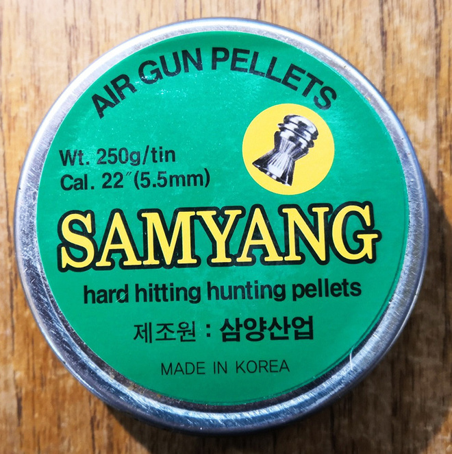 SamYang  5.5mm / .22Cal. PCP-ilmakivääri luoti