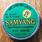 SamYang  5.5mm / .22Cal. PCP-ilmakivääri luoti - pikkukuva 1