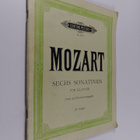 W. A. Mozart : Sechs Sonatinen fur klavier (Nach der Wien... - pikkukuva 1