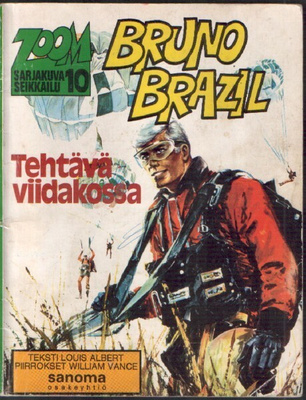 Zoom albumi 10 Bruno Brazil: Tehtävä viidakossa (1974)