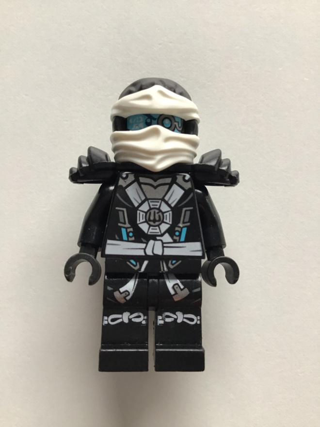 Lego minifiguuri - Zane (Deepstone Armor) - Possession