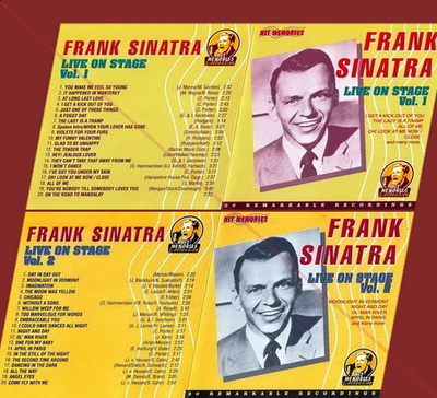Frank Sinatra - Live On Stage Vol. 1 & Vol. 2 (2 x CD)