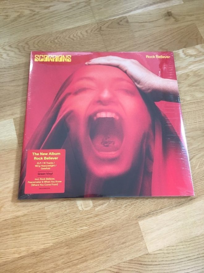 Scorpions – Rock Believer 2LP (Green Vinyl)