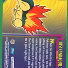 Pokémon 2001 Topps Cyndaquil - pikkukuva 2