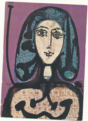 Pablo PICASSO - Vihreähiuksinen nainen