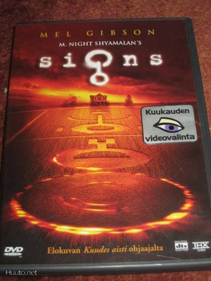 SIGNS - DVD - mel gibson joaquin phoenix
