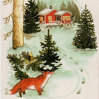 kortti ** Ilves tai kettu - erilaisia taidekortteja - pikkukuva 3