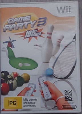 * Game Party 3 Wii / Wii U PAL Lue Kuvaus