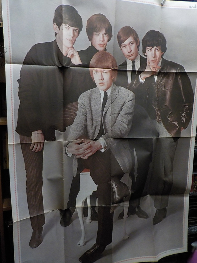 ROLLING STONES MEGAJULISTE 60-LUVUN SUOSIKISTA