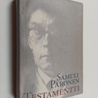 Samuli Paronen : Testamentti : mietteitä - pikkukuva 1