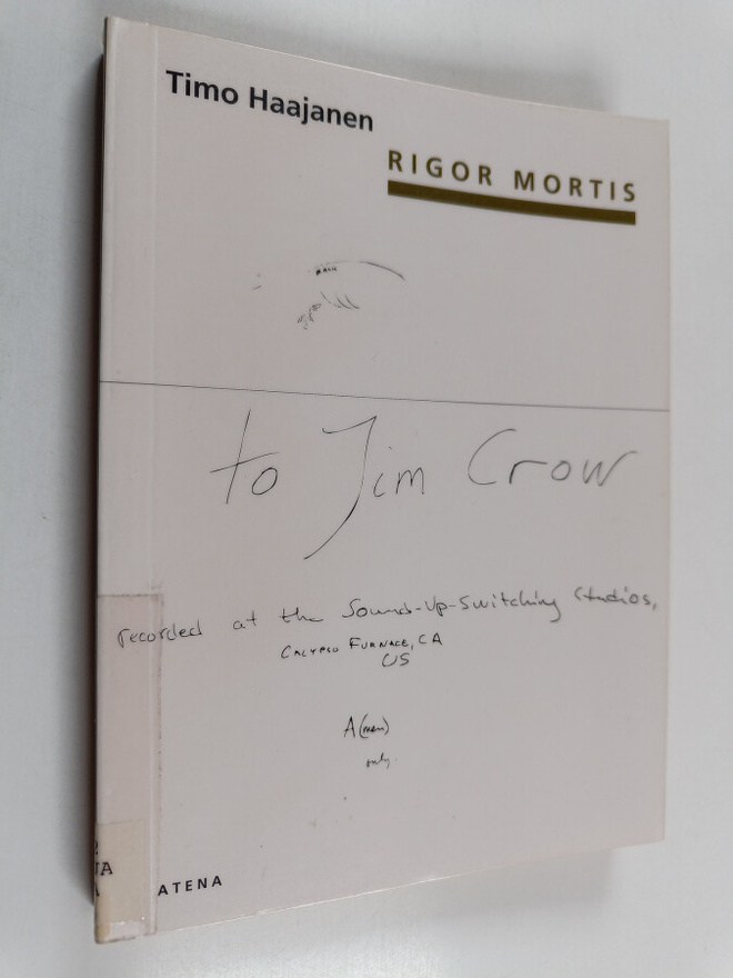 Timo Haajanen : Rigor mortis
