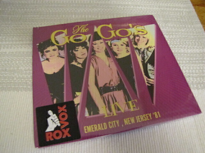 The Go Go's Live Emerald city new jersey '81 cd muoveissa