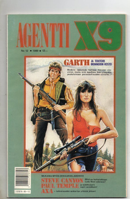 Agentti X9 n:o 12 1989 Garth ja tohtori Brinnerin kosto