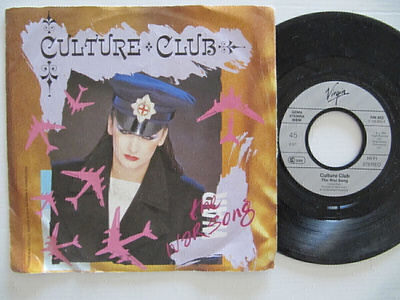 Culture Club The War Song 7" sinkku