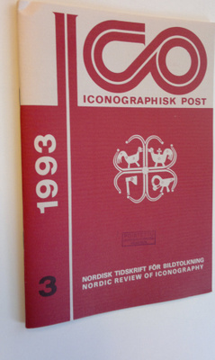 ICO: Iconographisk post nr. 3/1993