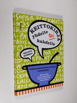 Maria Frääs ym. : Keittokirja yhdelle tai kahdelle : Kokk...