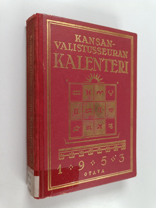 Kansanvalistusseuran kalenteri 1953