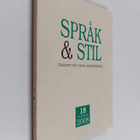 Språk & Stil - Tidskrift för svensk språkforskning 18/2008 - pikkukuva 1