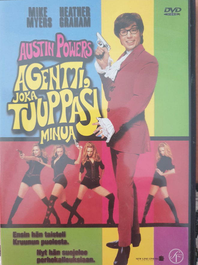 Austin Powers - Agentti Joka Tuuppasi Minua DVD