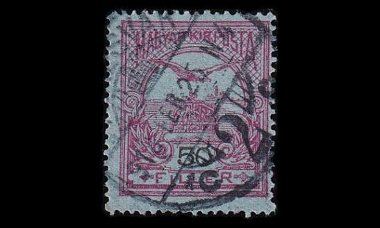 Unkari 121x o Turul 50 f (1913)