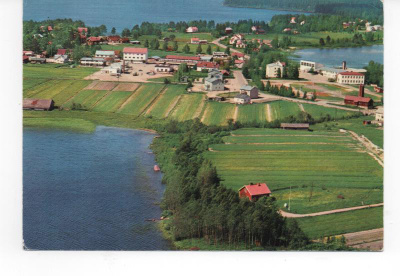 Karstula keskustaa (T:MI Karhumäki n:o 186 väri)