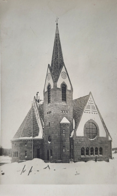 VANHA Postikortti Savitaipale 1920-luku