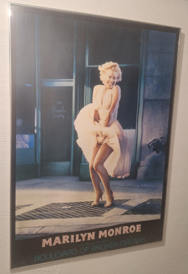 Marilyn Monroe iso sisustustaulu (juliste)