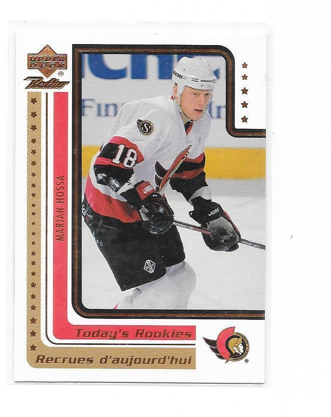 1999-00 McDonald`s UD #McD 20 Marian Hossa Ottawa Sens