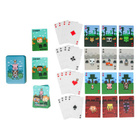 MINECRAFT PLAYING CARDS ANIMALS TINBOX	(11 053)	pelikortit, - pikkukuva 1