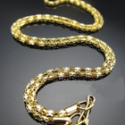 134 .. Fashion Gold Duble Joustavan Kaunis .. Kaulaketju - pikkukuva 4